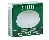 Лампа светодиодная 15W 4000K GX53 SBGX5315 (SAFFIT)