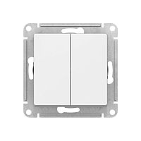 AtlasDesign Лотос Выключатель 2-клавишный ATN001351