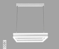 Люстра светодиодная "STELLA" 100W S-APP-500x500x1200-WHITE/WHITE-220-IP20