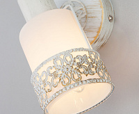 Спот - 20025/1 белый с золотом