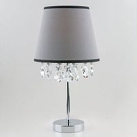 Настольная лампа 01136/1 хром/прозрачный хрусталь