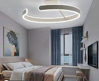 Люстра светодиодная "MADERA" 80W R-APP-500x170-WHITE/WHITE-220-IP20