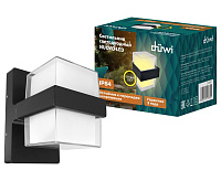 Настенный светодиодный светильник NUOVO 3000К IP54 черный düwi 24780 1