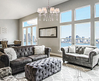 Люстра 60092/8 серебро