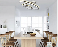 Люстра светодиодная "GRAVITACIA VOLNA" 170W WHITE 220V IP20