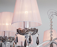 Люстра металл 10086/8 серебро сн/пр