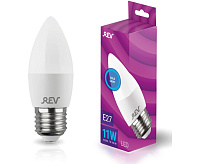 Лампа светодиодная свеча С37, 11 Вт, Е27, 6500К 32526 0 (М)