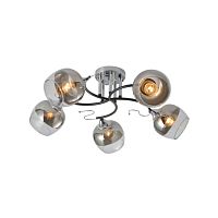 Люстра 29055/5 CHROME+BLACK