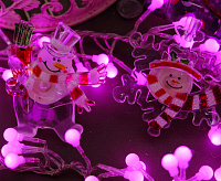 Набор "Прихожая" цвет гирлянд Розовый 500-047 сн/пр