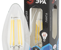 Лампа светодиодная FILAMENT  7W E27 4000K свеча, Эра