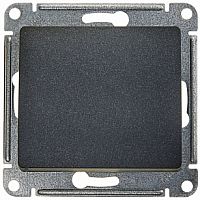 GLOSSA Выключатель 1-кл антрацит GSL000711