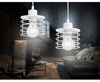 Подвесной светильник TR8065 WH белый E27 max 40W D120*950