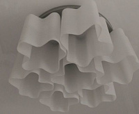 Люстра 802071 NUBI ONDOSO ХРОМ/БЕЛЫЙ ПОЛОСАТЫЙ сн/пр