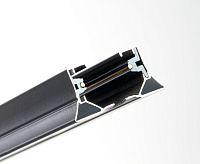 Шинопровод 2м в наборе токовод заглушка крепление черный CAB1005 Шинопровод 2м в наборе токовод заглушка крепление черный CAB1005