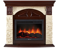 Портал Torre 30S камень слоновая кость, шпон темный дуб