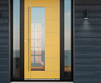 Настенный светодиодный светильник Tube uno черный 1503 TECHNO LED IP54