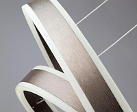 Люстра светодиодная 455/2 коричневый сн/пр