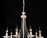 Люстра металл 22404/8 белый с золотом