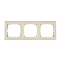 LK60 Рамка на 3 поста бежевый 864301-1