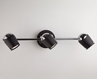 Спот - 20057/3 хром/черный