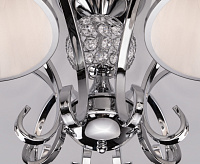 Люстра металл 60088/8 с абажурами, хром