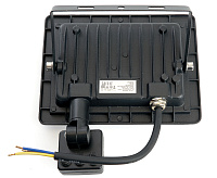 Прожектор светодиодный с датчиком движения 50W 6400K IP65 черный SFL80-50 SAFFIT