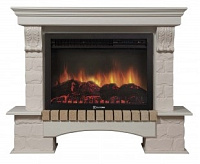 Портал Pietra 30S камень белый шпон беленый дуб