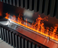 Электрический очаг Schones Feuer 3D FireLine 1000 Pro стальной + синий цвет