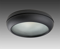 Светильник встраиваемый 011277 PIANO MINI MR16 IP54 ЧЕРНЫЙ МАТОВЫЙ