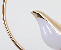 Подвес Арси 10W 4000K черный/золото