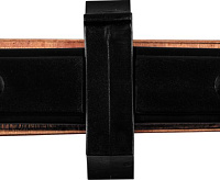 Коннектор прямой для шинопровода черный LD1000 для CAB1003