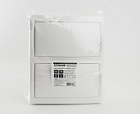 Бокс навесной 16 модулей IP20, непрозрачная белая дверца, Stekker