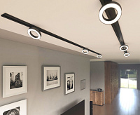 Трековый светильник Spila 12W 4200К черный