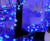 Набор "Прихожая" цвет гирлянд Синий 500-043 сн/пр