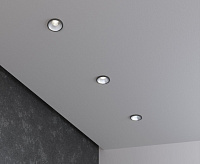 Светильник встраиваемый 15269 3W 4200K сатинированный никель/черный