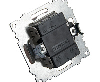 Катрин Выключатель 2-кл шампань GLS10-7104-02