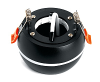 Светильник потолочный GX53 12W 230V черный HL356