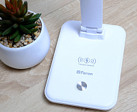 Настольная лампа 25W 3000-6000К 100-240V белый DE1728