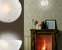 Бра Kusta GLASSI SN180 стекло/белое 1*100Вт Е27&nbsp;&nbsp; 018