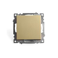 Катрин Выключатель 1-кл золото GLS10-7103-08