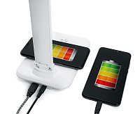 Настольная лампа 25W 3000-6000К 100-240V белый DE1728