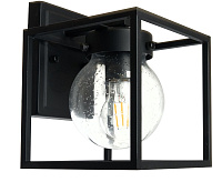 Светильник садово-парковый  60W 230V E27 IP44 черный, на стену вниз PL701