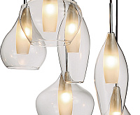 Подвесной светильник 803061 PENTOLA ХРОМ/ПРОЗРАЧНЫЙ