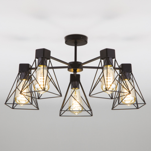 Люстра 70107/5 черный