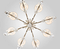 Люстра с хрусталем 12075/8 белый сн/пр