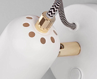 Спот - 20083/1 белый/золото