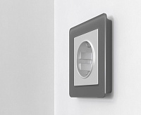 Веркель Рамка на 1 пост (графит Acrylic) W0012704