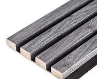 Панель МДФ 3D Line Modern L05 Серый тик 2750*160*19мм