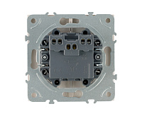 Эмили Выключатель 2кл самовозвратный, кашемир, RSW10-5113-08