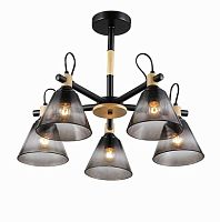 Люстра 06781/5 BLACK+WOOD 